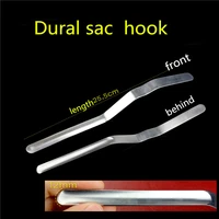 orthopedic instruments medical dural sac retractor plate nerve root retractor 6 8 10 12 mm spine neurosurgery tissue stripper