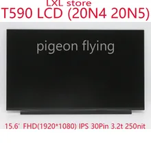 T590 LCD screen For Thinkpad 20N4, 20N5 Laptop 15.6 IPS FHD 30pin FRU 01YN134 01YN132  01YN133 5D10V82342 5D10R65301 100% Test