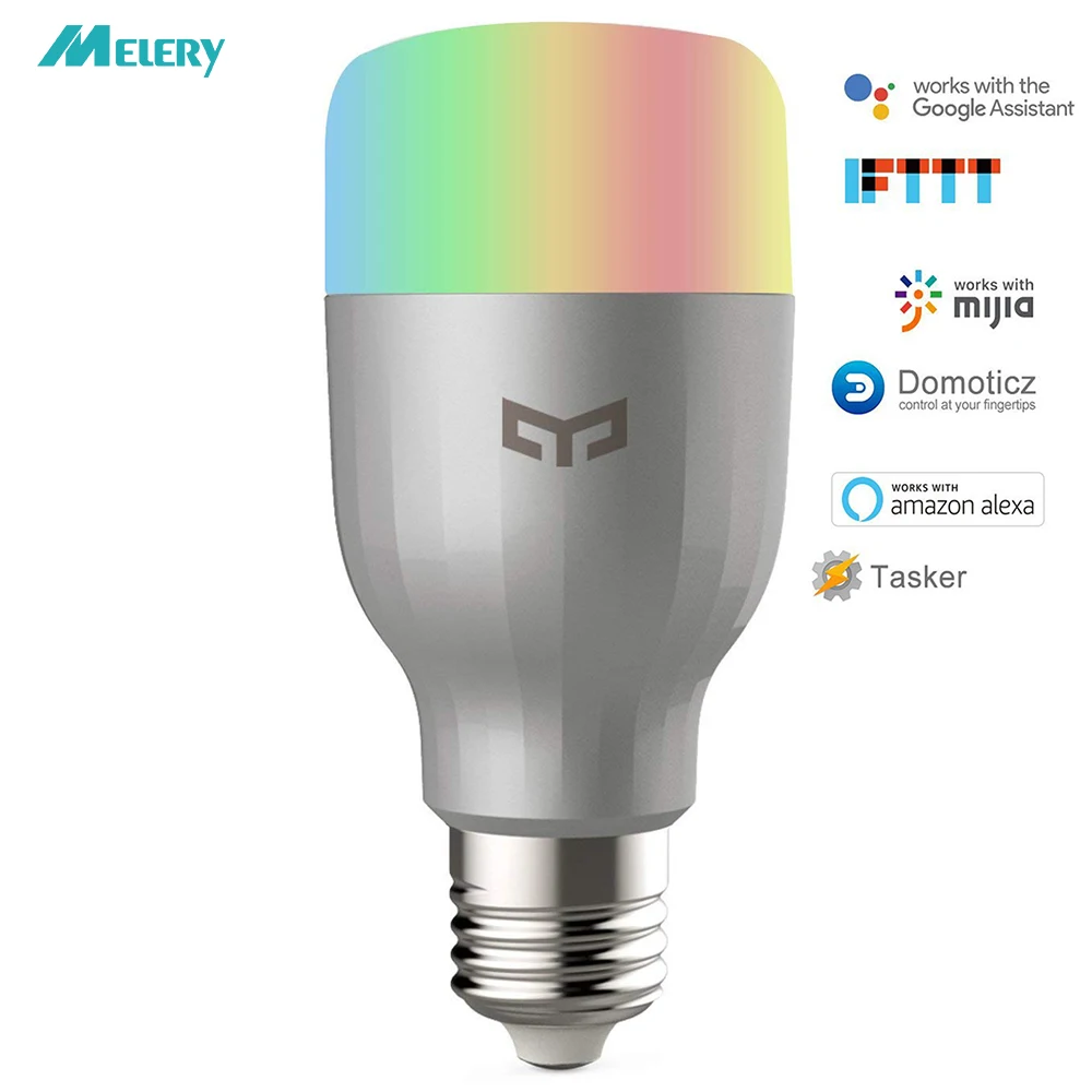Умная лампочка WiFi LED Дистанционное управление с регулируемой яркостью RGB