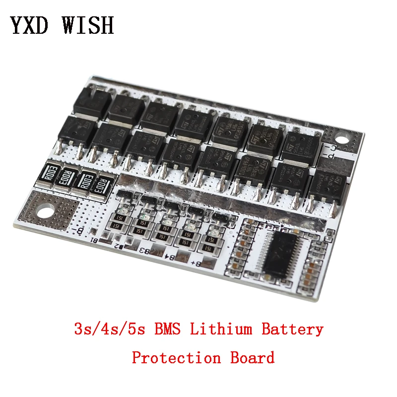 Защитная плата литий ионной батареи 3s/16 8 Bms Li Ion Lmo Ternary 12 В в 21 3 7 100А полимерный