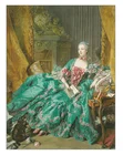 Набор для вышивки крестиком Marquise de Pompadour Beauty Lady, высококачественные наборы для вышивки крестиком 14 карат, декоративные изделия ручной работы без рисунка