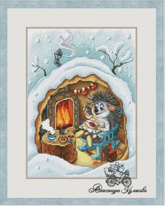 Набор для вышивки крестиком ZZ1348 сделай сам подсчет новый рисунок не