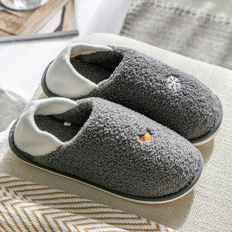 

Fashion men's cotton slippers for fall/winter new cotton shoes slippers dual-usenon-slip home floor mopping warm cotton slippers