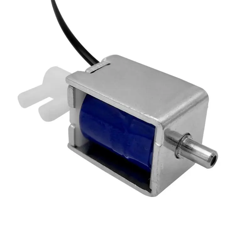 DC 12V микро мини Электрический электромагнитный клапан 2 х позиционный