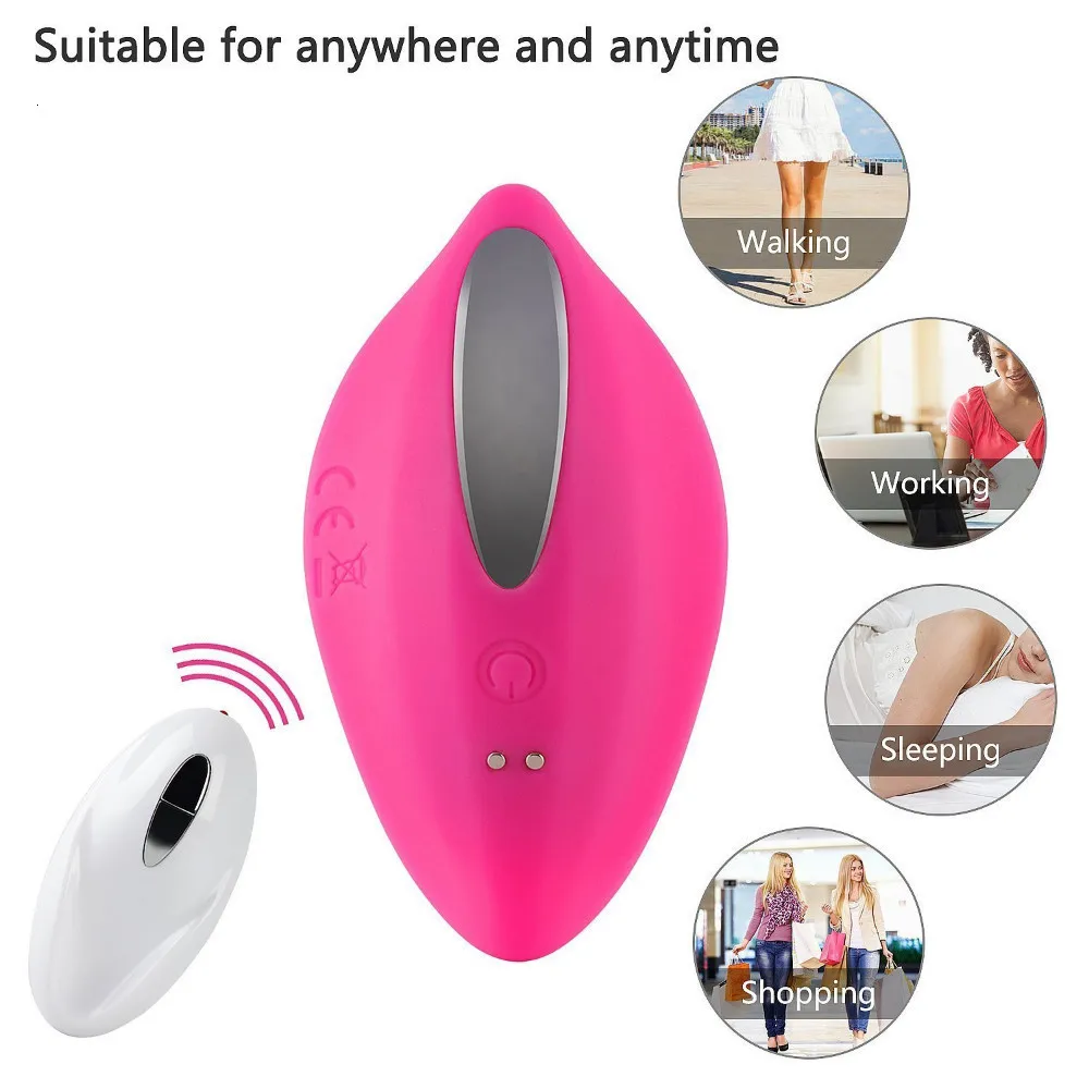 Портативный Стимулятор клитора IXHCRYP вибрирующее яйцо невидимое тихая