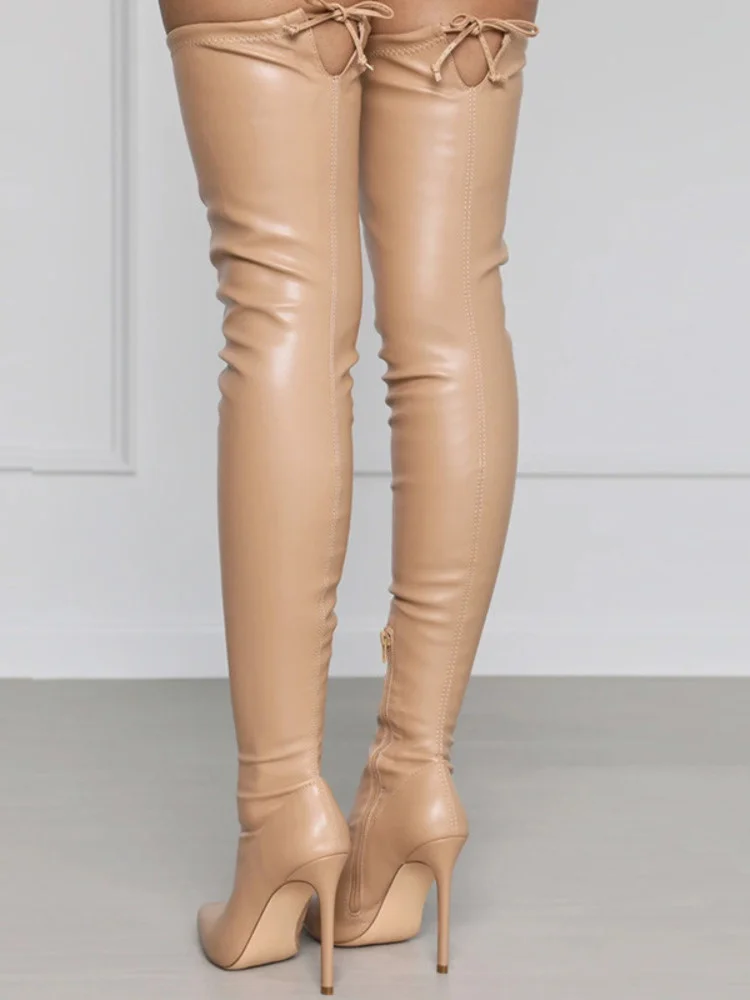 botas largas punta aguja a un precio increíble – Llévate increíbles ofertas  en botas largas punta aguja de vendedores internacionales de botas largas  punta aguja en la app de AliExpress.