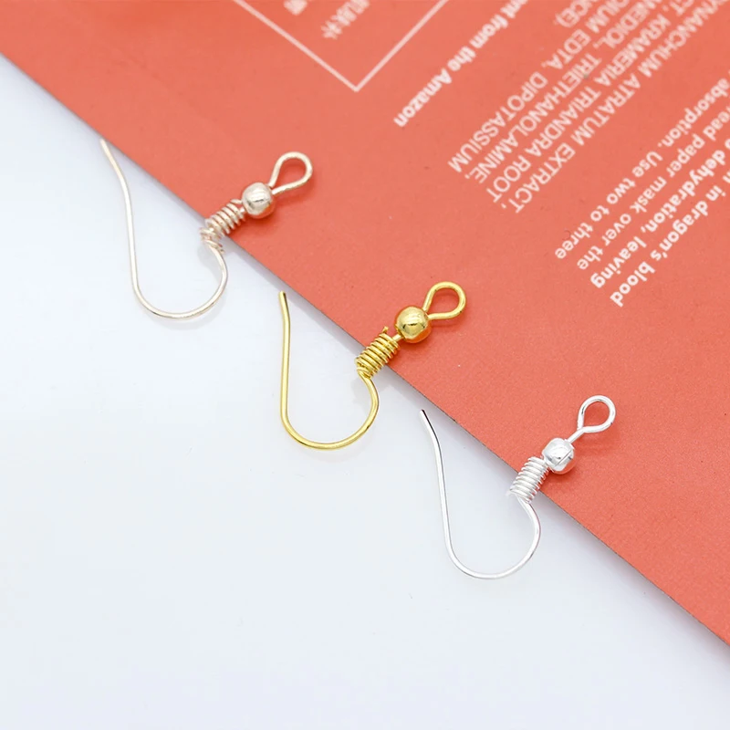 100p 18 мм фурнитура для сережек застежки крючки ювелирных изделий основы серег