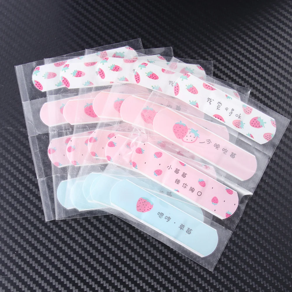 

20Pcs Waterproof Breathable Fresh Wound Patch Tight Wear Resistant Bandage All Skin Types for Home Use Outdoor Size