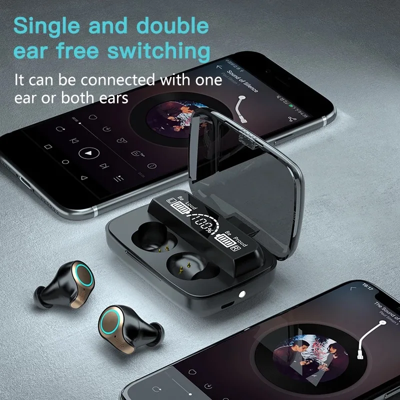 Беспроводные Bluetooth-наушники TWS-наушники с микрофоном Спортивная игровая