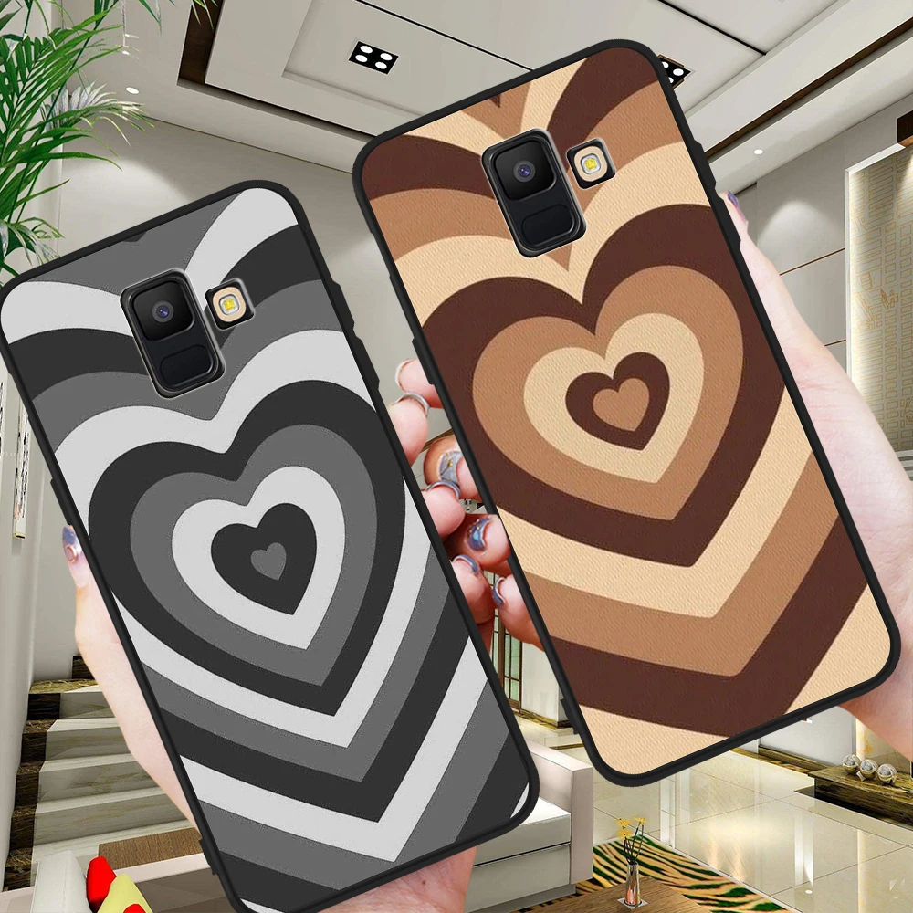 Популярный чехол для телефона с надписью Love Coffee в виде сердца и пламени Samsung Galaxy A3