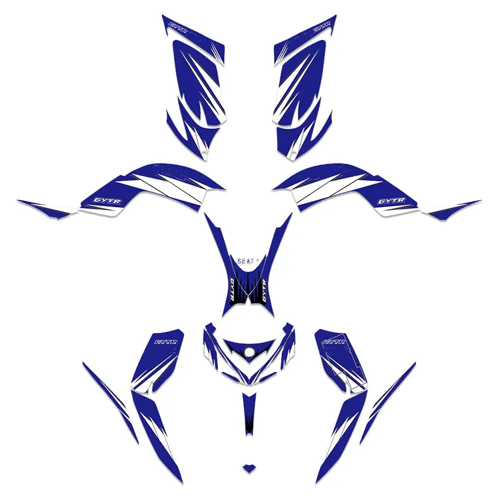 

0819 For Yamaha Raptor 700R YFM700 Sticker Graphics ATV Decal 2013 2014 2015 2016 2017 2018
