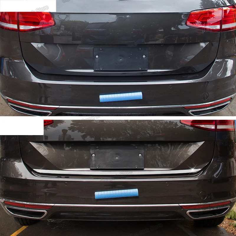 Полоса багажника из нержавеющей стали Lsrtw2017 планка для Volkswagen Passat B8 вариант 2016 2017