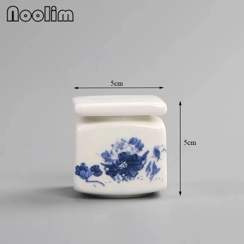 Керамический Мини чай Caddy белый фарфор приправа бутылка креативная герметичная