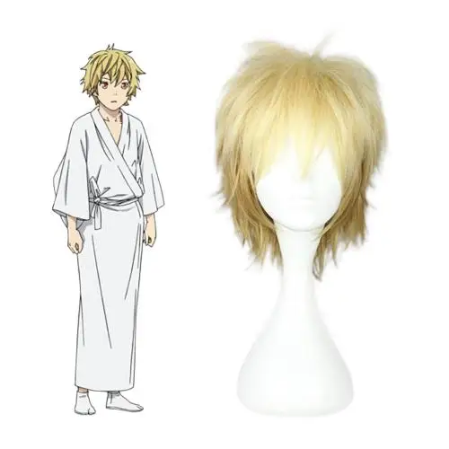 Короткие слоистые головные уборы в стиле аниме с норагами юкине блонд