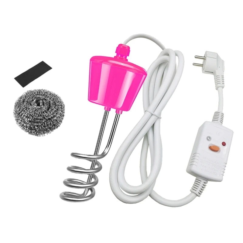 

3000W Electricity Immersion Water Heater Elements Boiler Portable Electric Water Heating Rod for Swimming Pool