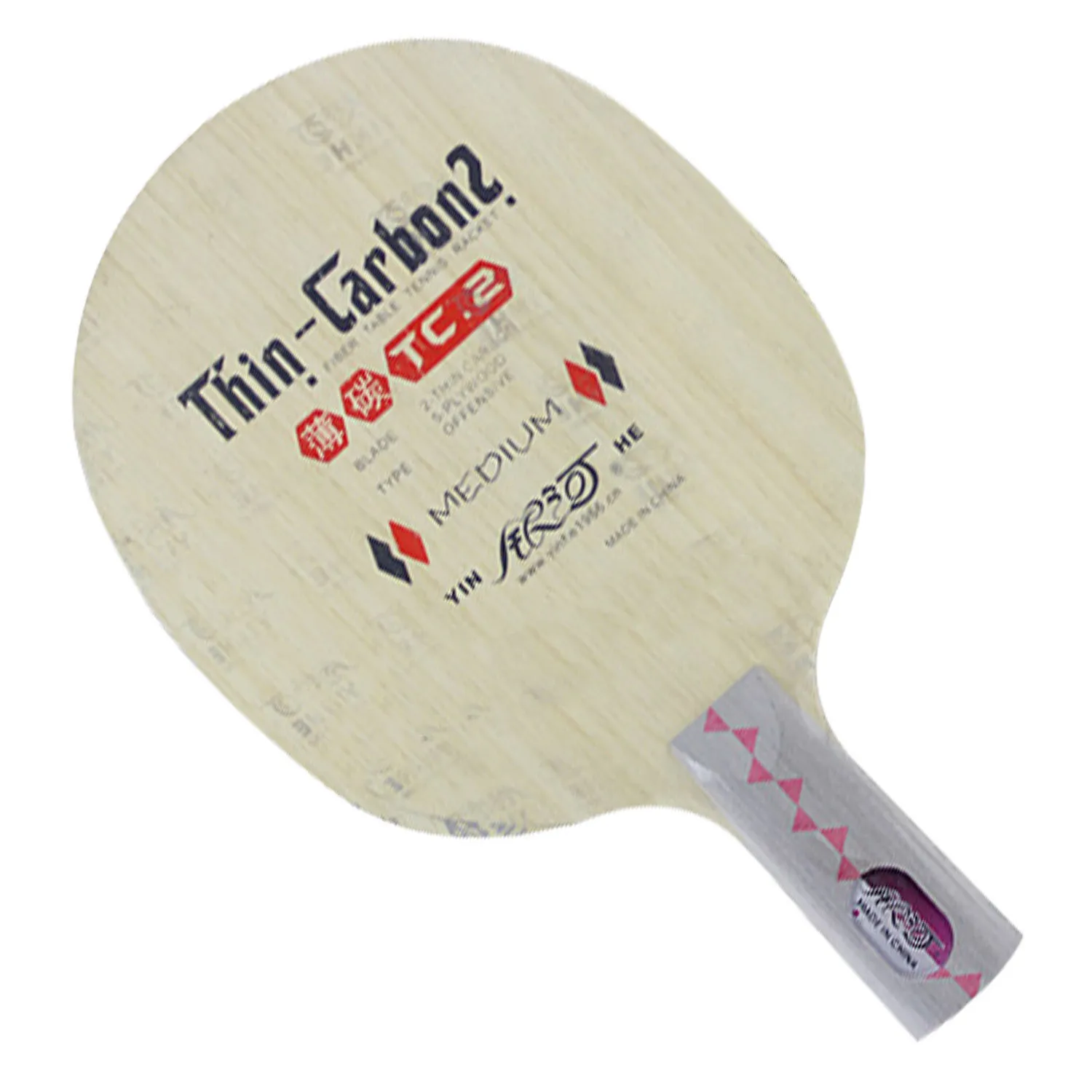

Yinhe TC2 TC-2 (TC 2 Thin-Carbon2 ракетка для настольного тенниса для пинг-понга
