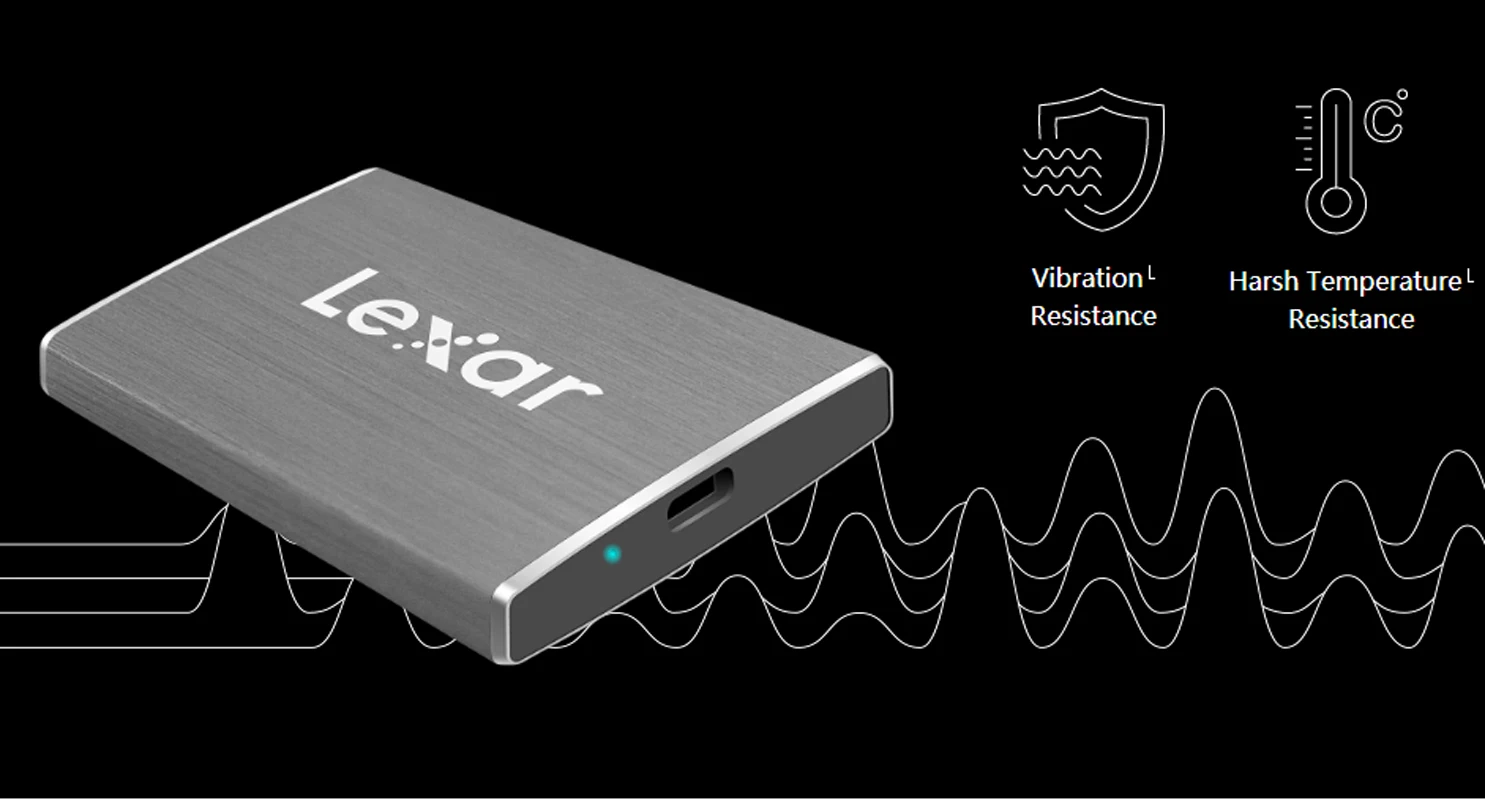 LEXAR SSD 240G 512G Мобильный твердотельный накопитель большой емкости USB3.0 жесткий диск высокоскоростной Накопитель SSD SL100 512G мобильный жесткий