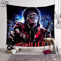 plstar cosmos tapestry michael jackson 3d printing tapestrying rectangular home decor wall hanging style 3