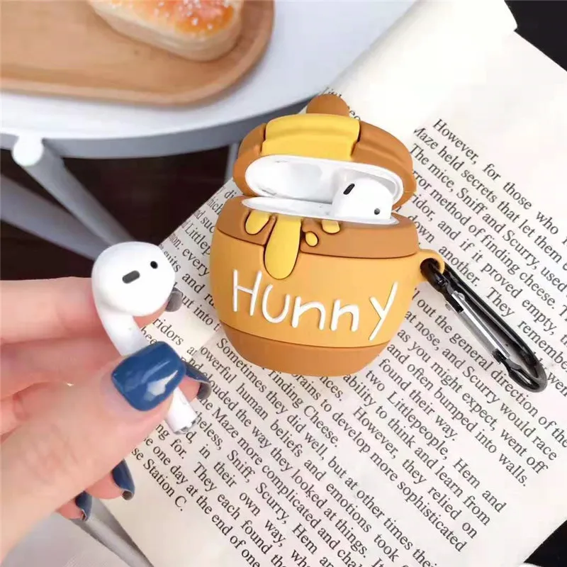 Чехол для наушников 3D Honey Jar AirPods 1 2 3 Pro чехол Airpods зарядного бокса | Электроника