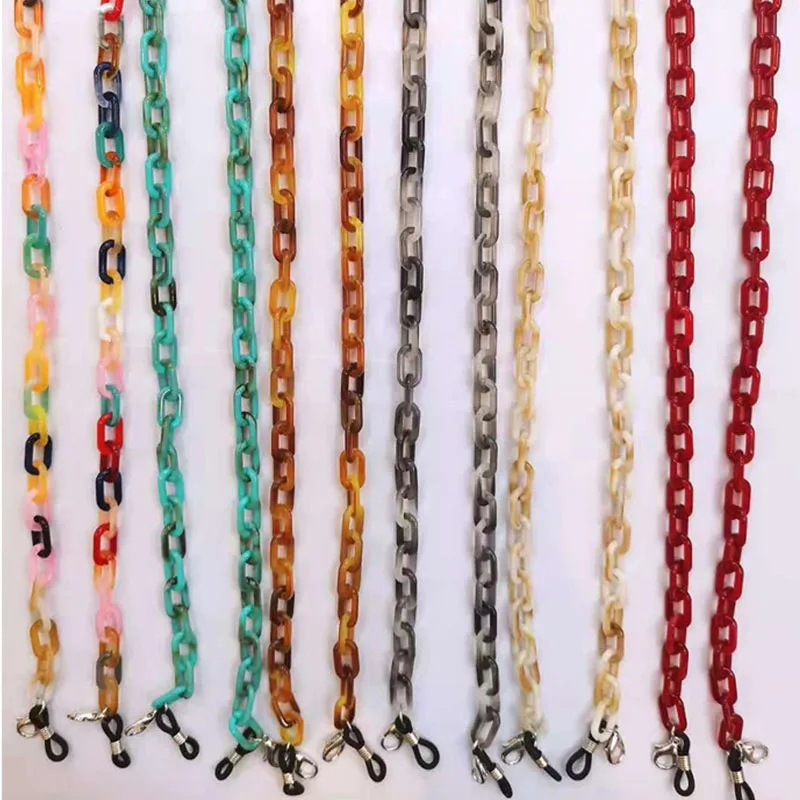 

European and American Glasses Chain Acrylic Glass Lanyard Mask Chains Lanyards Straps Sunglasses