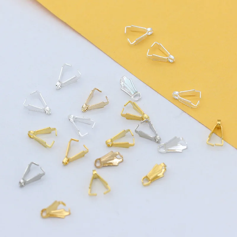 Подвеска-держатель с пряжкой для браслетов и ожерелий 5x8 мм 100 шт. | Украшения