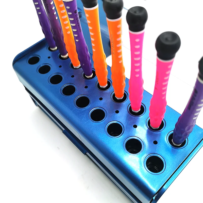 

Screwdriver Storage Box IC Chips Electronic Components Storage Rack Bracket for Cell Phone Repair Tools