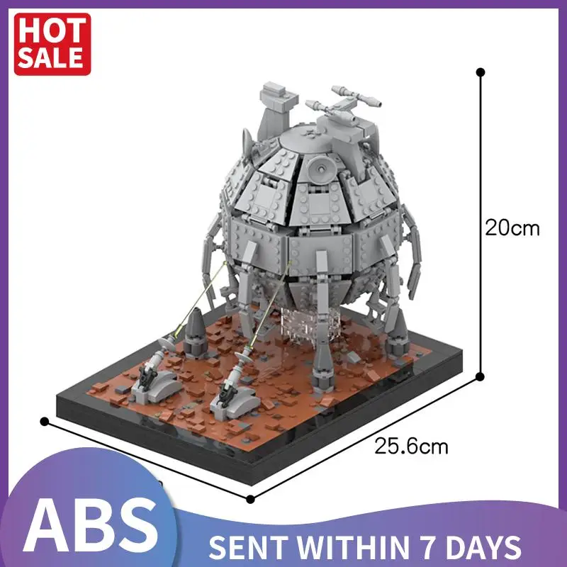 

Moc space ACTION Wars Set Core Ship Battle of Geonosis Battleship Building Blocks Bricks Technic Spaceship DIY Kid'S Toys Gift