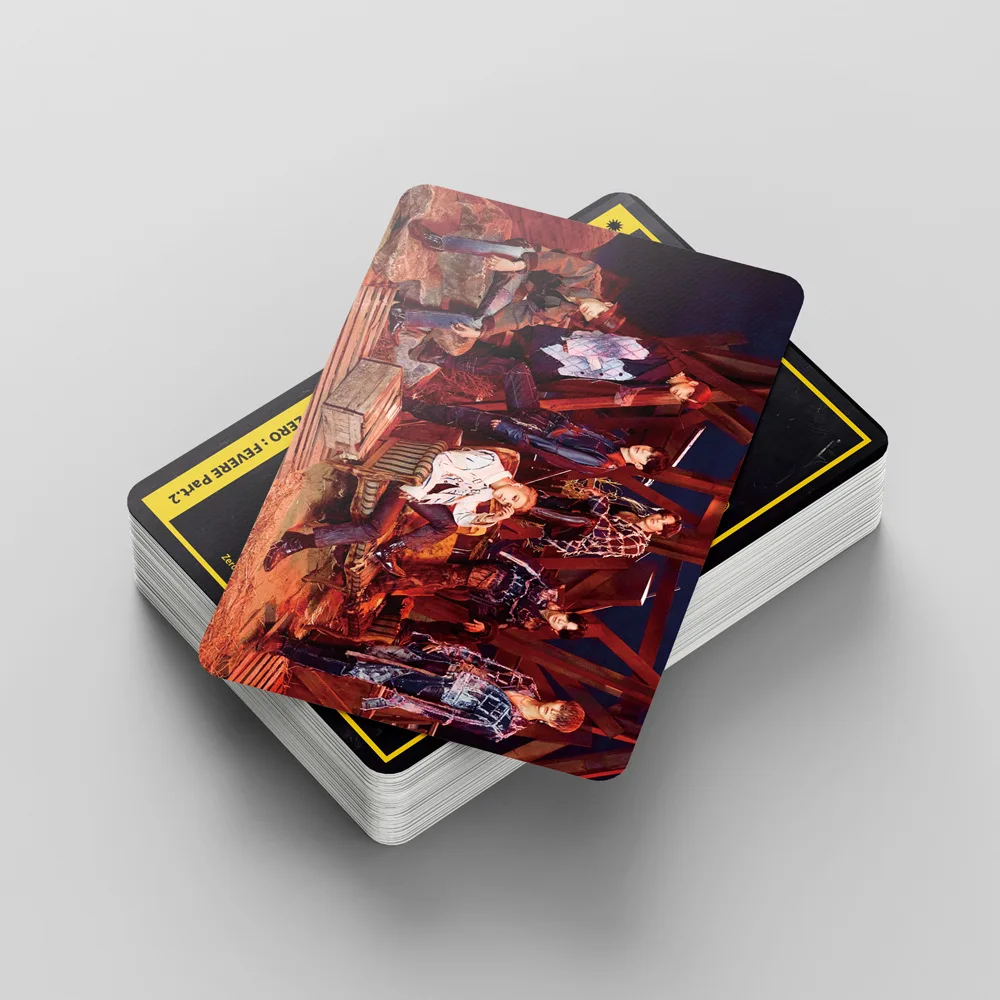 54 шт./компл. Kpop ATEEZ Lomo карты высокого качества HD Фотокарта для коллекции