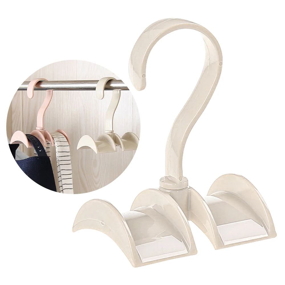 

360-degree rotating closet storage rack, pole hanger, handbag storage hanger, bracket hook bag hanger Storage Organizer Hooks