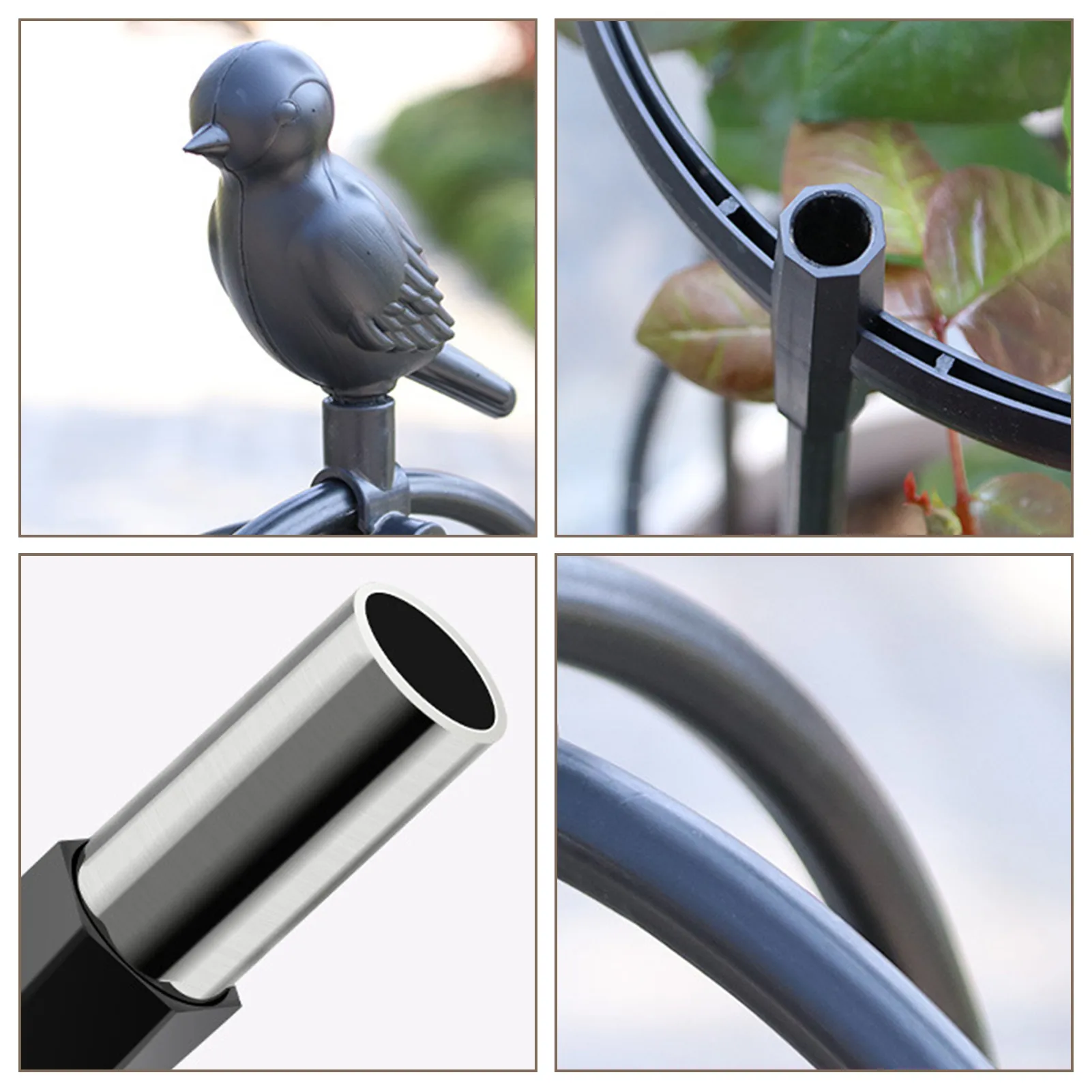 

DIY Garden Trellis Obelisk Plant Steel Frame Steel Resin Made Thickened Durable Stand For Climbing Plant Vines Home Plant Decor