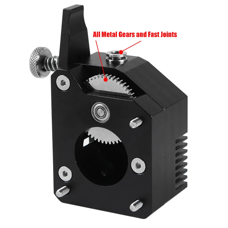 Двухзубчатый металлический BMG экструдер Боуден двойной привод для Mk8 CR-10 Prusa i3 Mk3