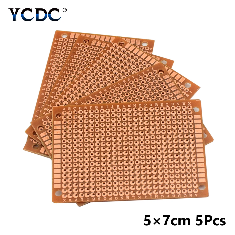5 шт. макетная плата Proto PCB для электронных проектов сделай сам х7 см | Электроника