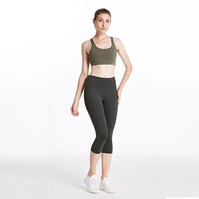 

Euramerican Style Ladies Yoga Wear Fashion Sexy Gym Leggings High Waist And Hips To Show Thin Yoga Pants Lulu In Same