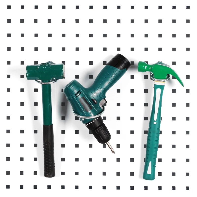 

Wall-Mounted Hole board hook Hardware Tool Storage rack Hanging board Tool Storage Angle Grinder organize