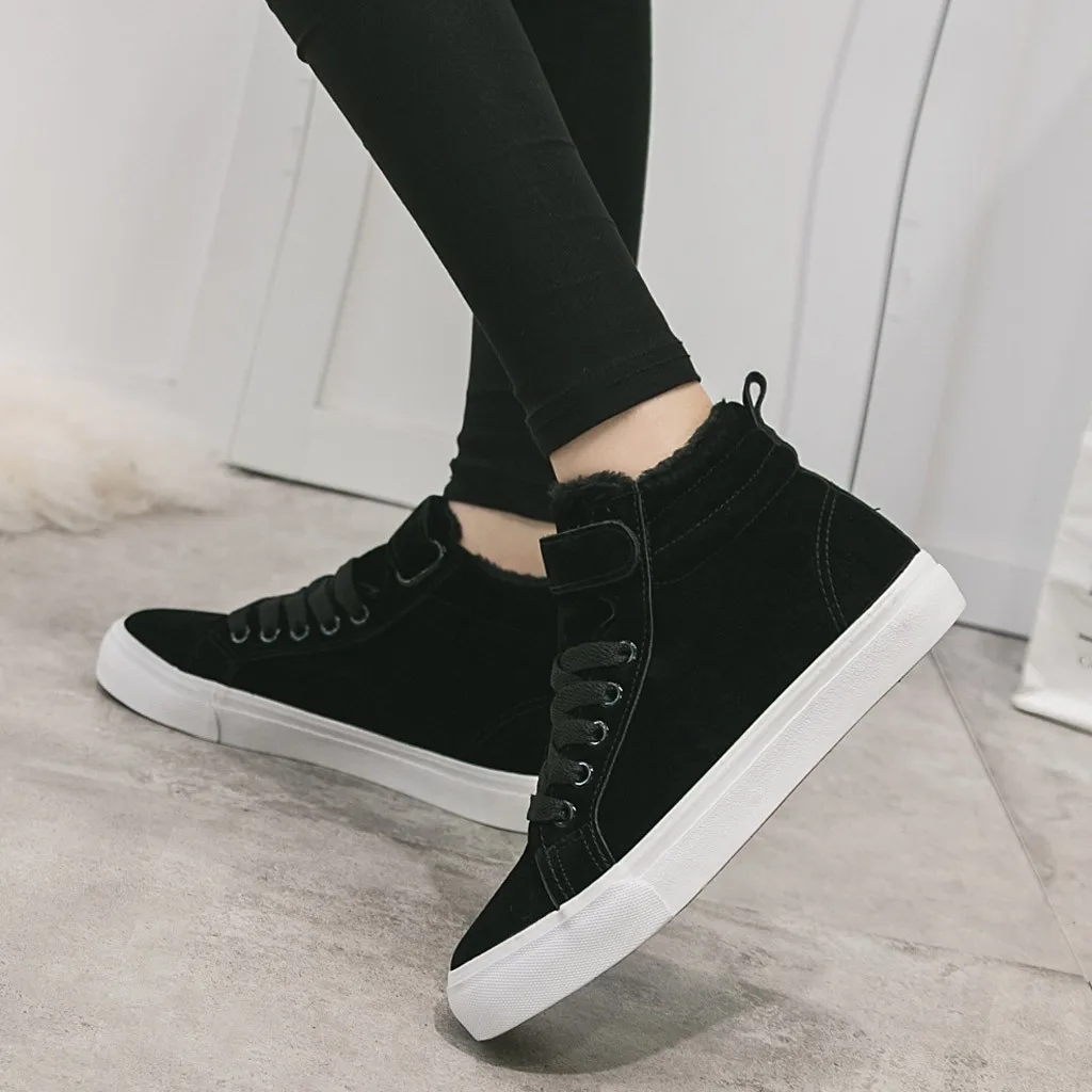 Холщовые кроссовки для женщин новинка 2019 женская обувь женские высокая помощь