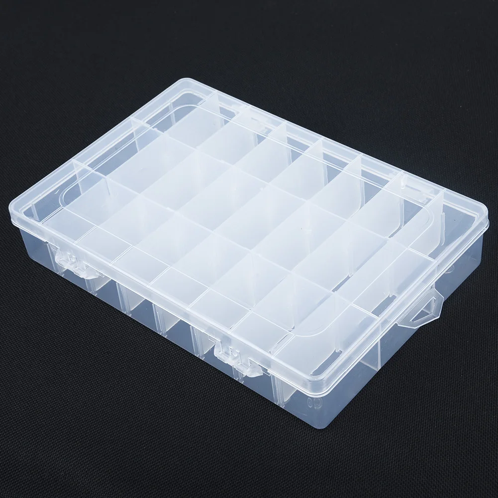 10/15/24/36 отсек для слотов коробка хранения ювелирных изделий серег лекарств пилюль