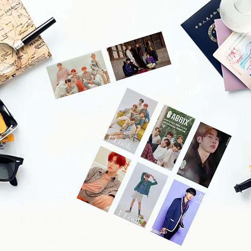 Новейший KPOP AB6IX альбом самодельная бумага Lomo карта фото плакат в виде карты HD Фотокарта 30 шт./компл. коллекция фанатов