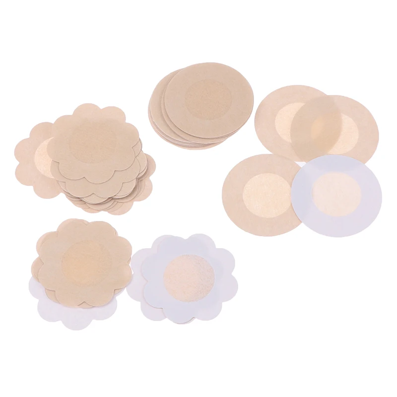 20pcs Women's Invisible Breast Lift Tape Cover On Bra Nipple Stickers Chest Stickers Adhesive Bra Nipple Covers Accessories