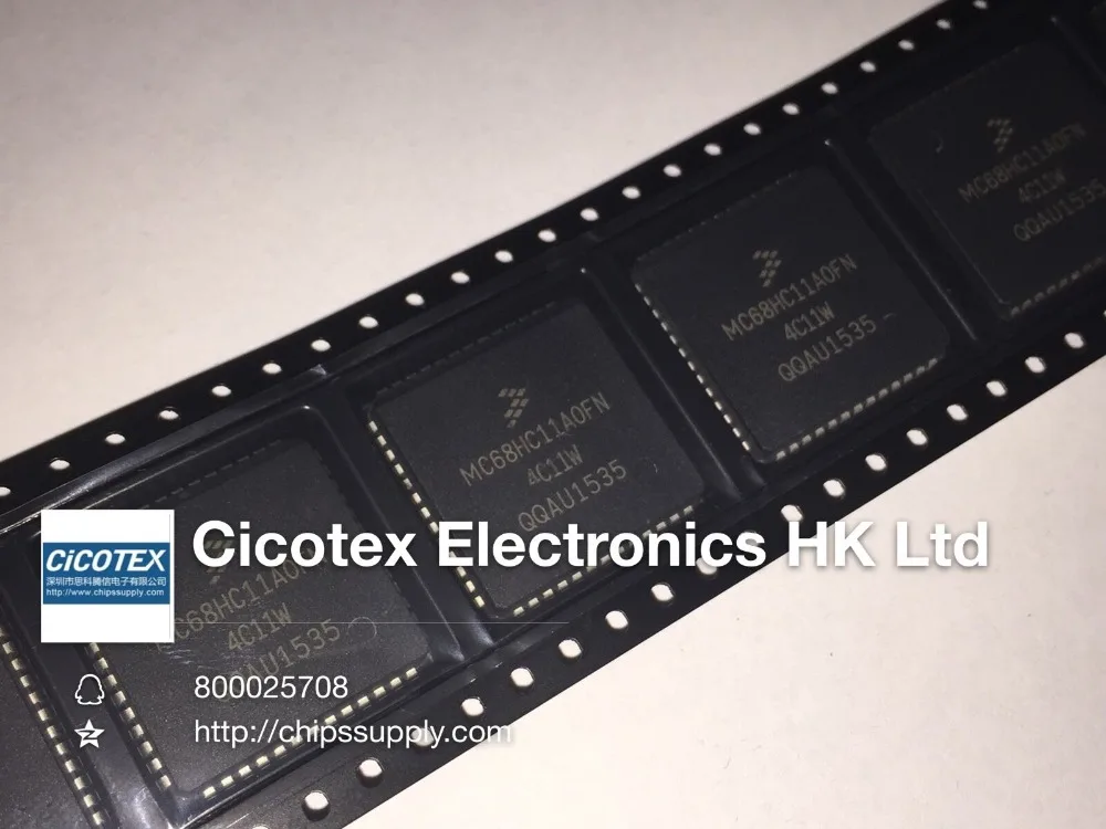 

3pcs/lot MC68HC11AOFN PLCC-52 MC68HC11A0FN IC MCU 8BIT ROMLESS 52PLCC