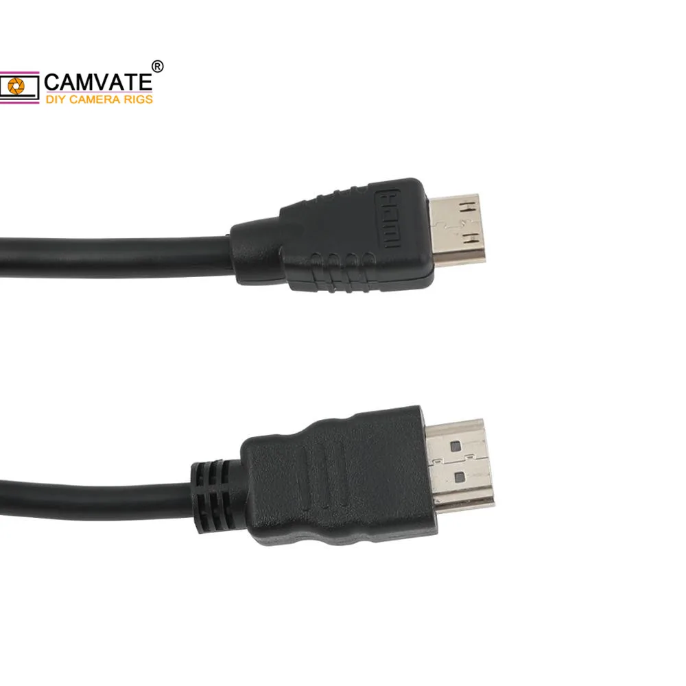 CAMVATE Mini (type C) /1.4V Micro HDMI To Cable (100mm Long)Male Male Adapter For HDTV/Camera/ Projector/ Monitor/Tablet | Электроника