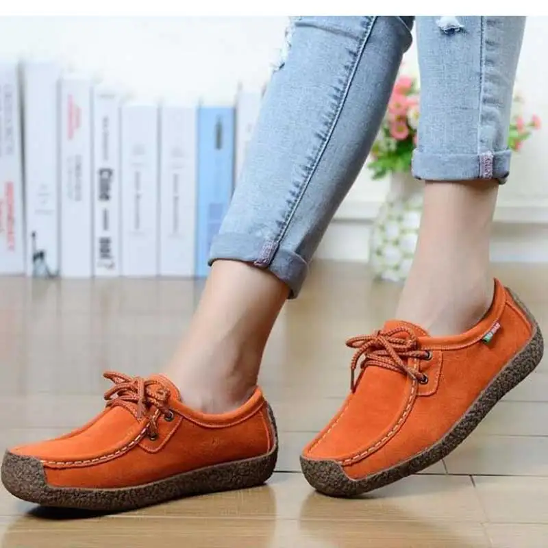 Женские кожаные лоферы на плоской подошве повседневная обувь женские мокасины