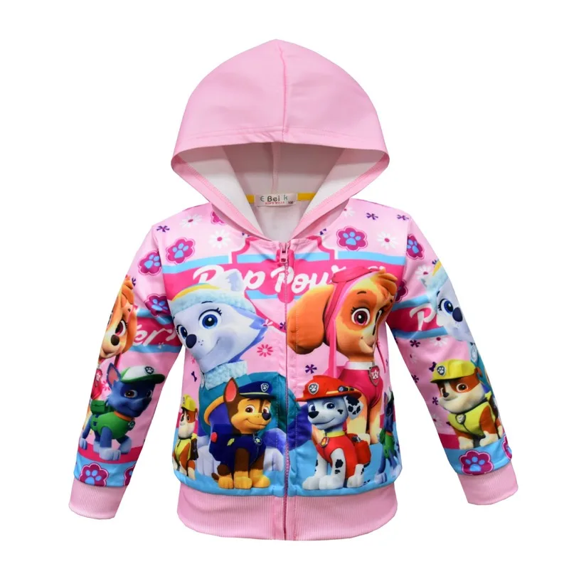 Детская флисовая толстовка Щенячий патруль с капюшоном|Персонажи мультфильмов и