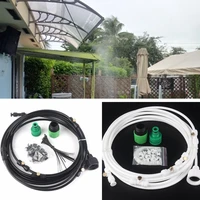 6m15m home misting cooling system kits greenhouse garden patio watering irrigation system gardening micro irrigation kits