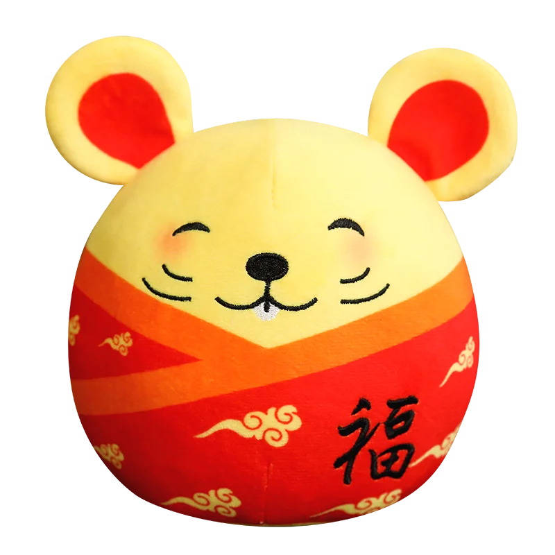 Новое поступление мягкая игрушка крыса плюшевая мышь кукла талисман