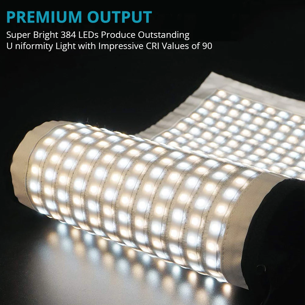 Гибкий светодиодный осветитель для видеосъемки 448 шт. оссветильник итель