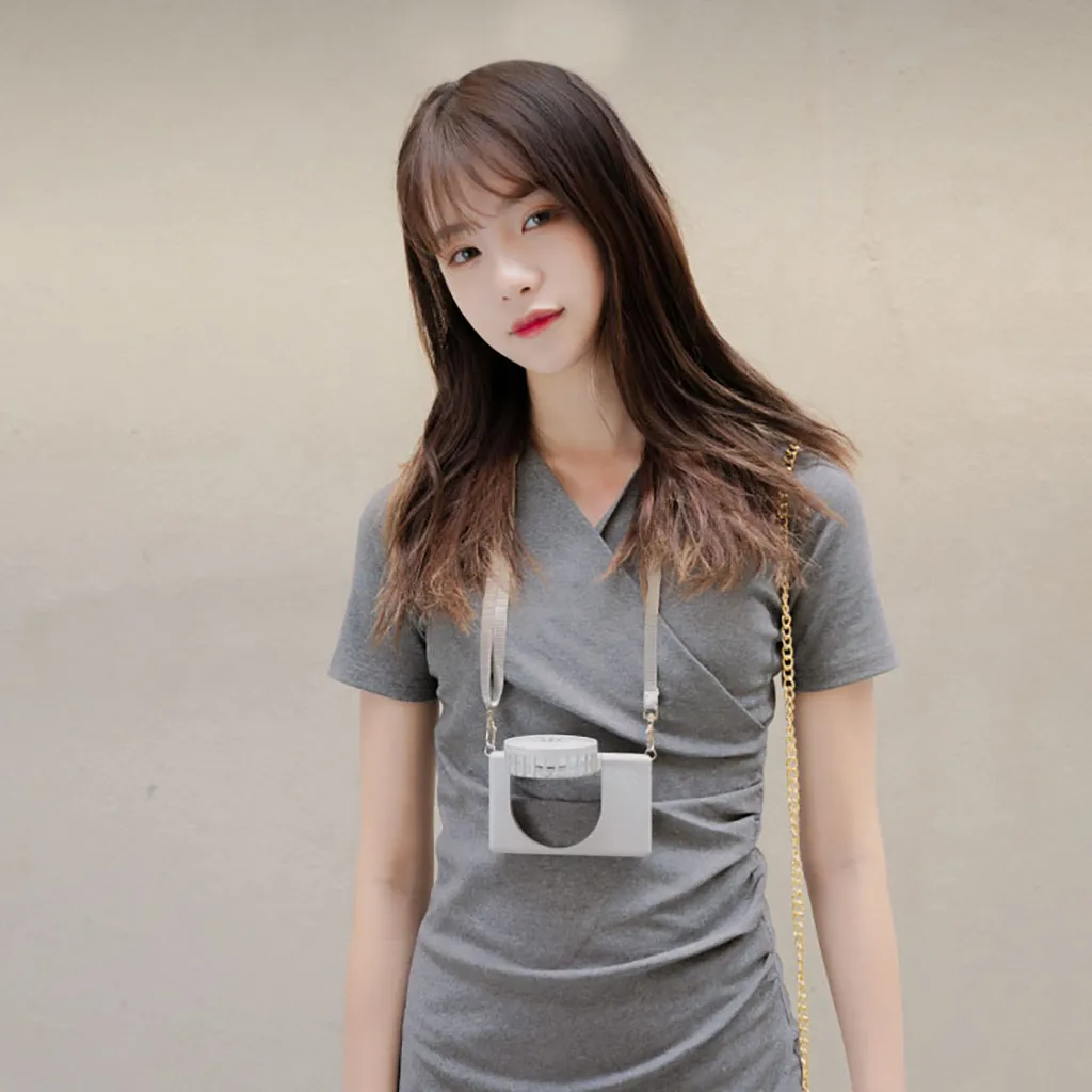 

Hanging Neck Folding Usb Mini Ultra-thin Portable Mute Handheld High Quality Fashion Smart Home Office Fan