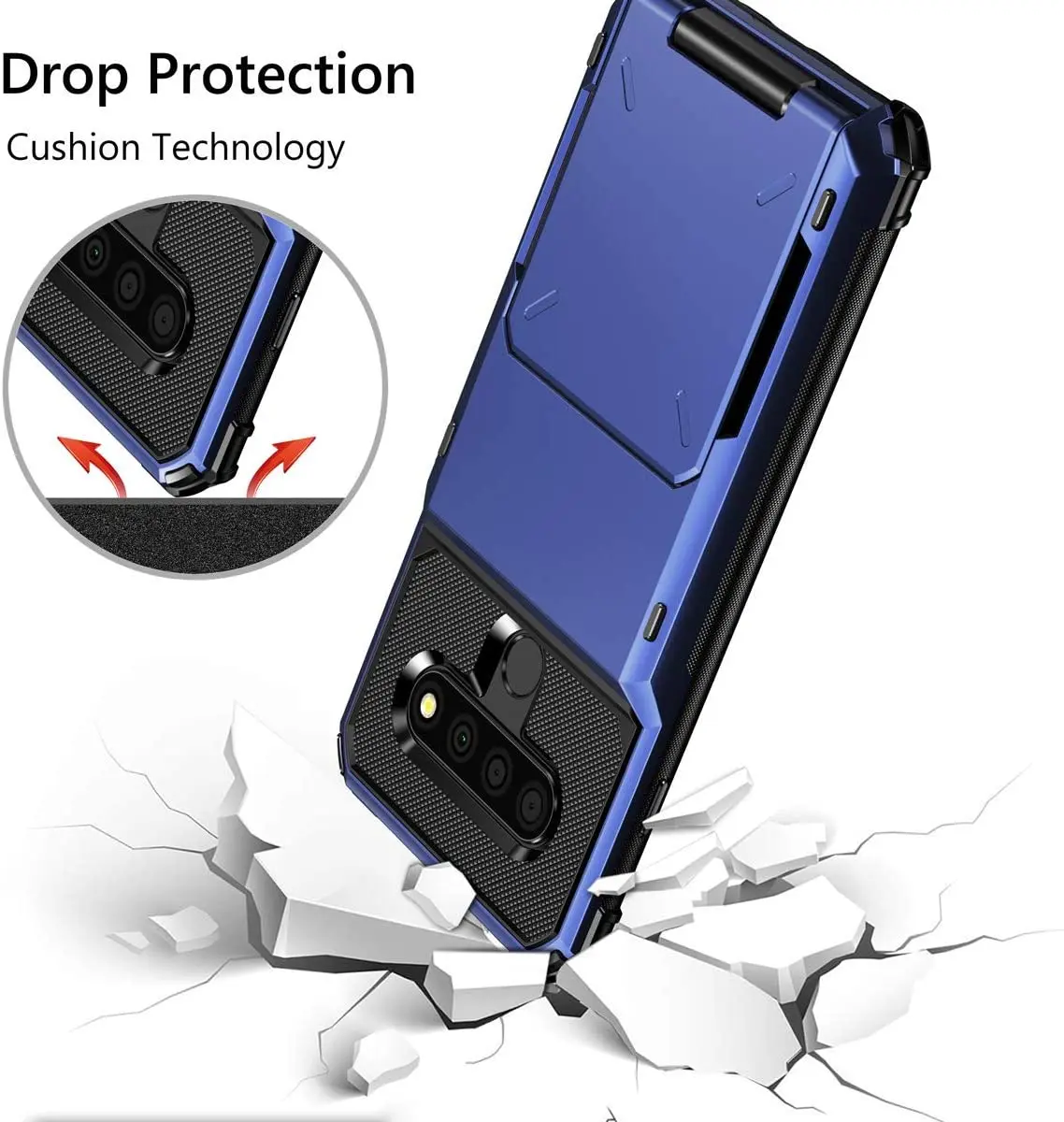 Чехол с откидной крышкой и отделением для карт Stylo 6 чехол-кошелек в деловом стиле