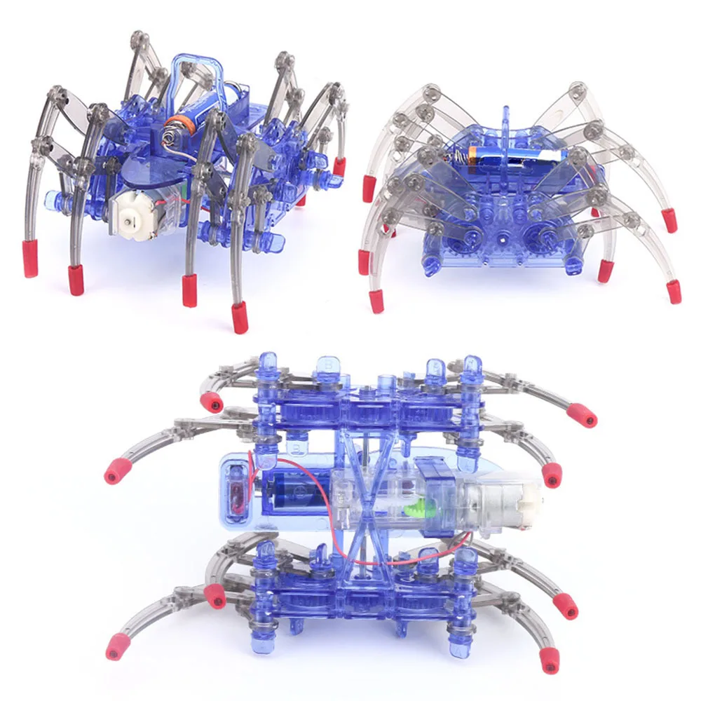 New Kids Electiric Toy Electric Spider Robot Kit DIY Educational Intelligence Development Assembled Gifts Hot Selling | Игрушки и хобби
