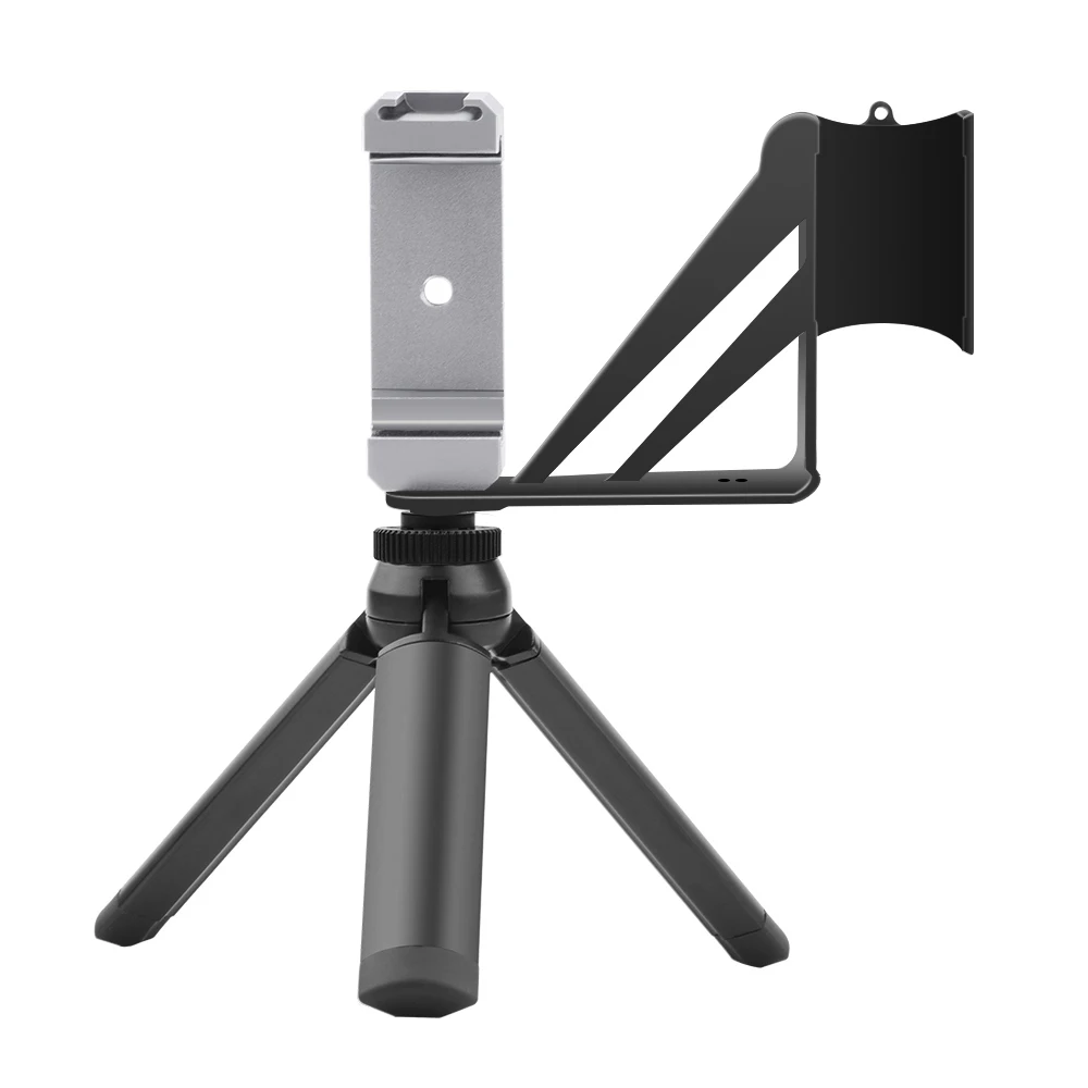 selfie mount metal tripod for dji osmo pocketpocket 2 phone holder adapter clip foldable handheld gimbal camera accessories free global shipping