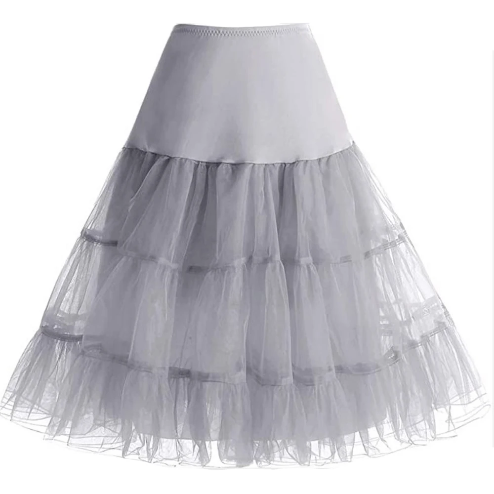 Короткая юбка из органзы на Хэллоуин кринолиновая винтажная Свадебная Нижняя